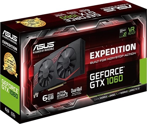 ���������� Asus GeForce GTX 1060 EX-GTX1060-6G