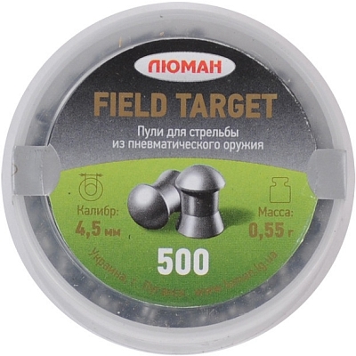 Luman Field Target 4.5 mm 0.55 g 500 pcs