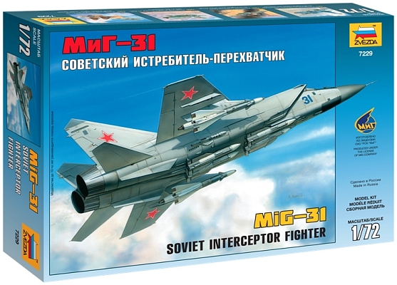 ������� ������ Zvezda MiG-31 (1:72)