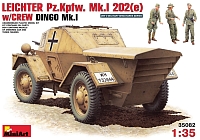 ������� ������ MiniArt Leichter Pz.Kpfw. Mk.I 202(e) w/Crew (1:35)