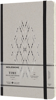 ������� Moleskine Time Ruled Notebook Black