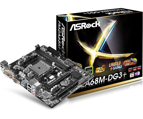 ����������� ����� ASRock FM2A68M-DG3+