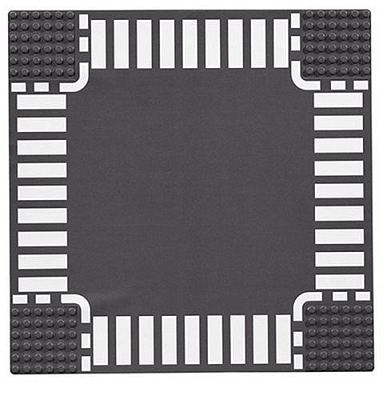 ����������� Lego Straight and Crossroad Plates 7280