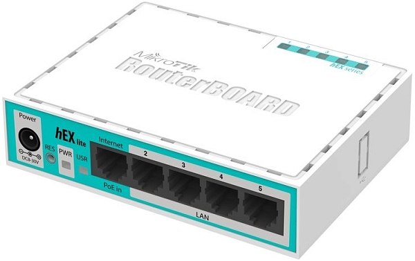 ������������� MikroTik hEX lite