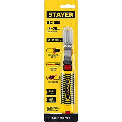 �������� SC-28 ��� ������ �������� �������, 8 - 28 ��, STAYER {2-45303z01}