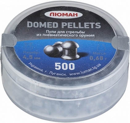 Luman Domed Pellets 4.5 mm 0.68 g 500 pcs