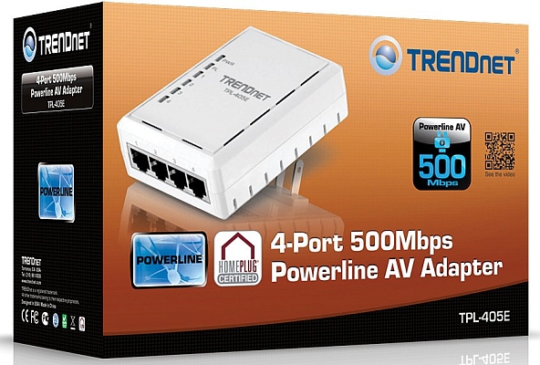 Powerline ������� TRENDnet TPL-405E