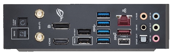 ����������� ����� Asus Maximus X Hero (Wi-Fi AC)