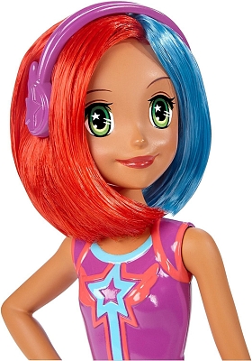 ����� Barbie Video Game Hero Multi-Color Hair DTW05