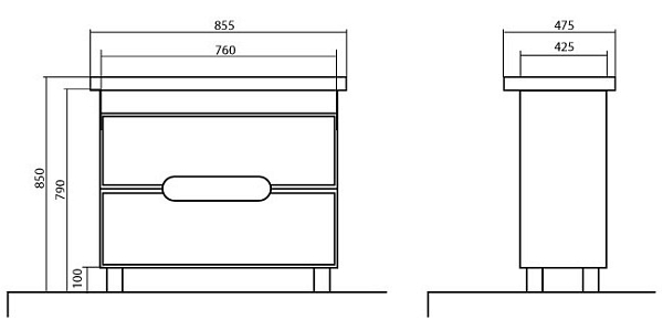 ����� ��� ���������� Akva Rodos Boston 65