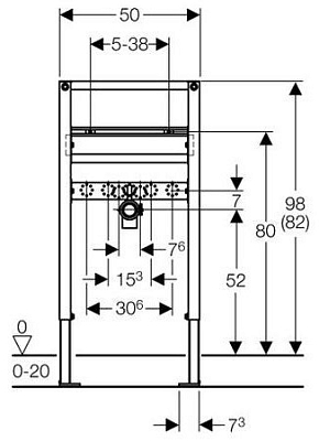 ����������� ��� ������� Geberit Duofix 111.490.00.1