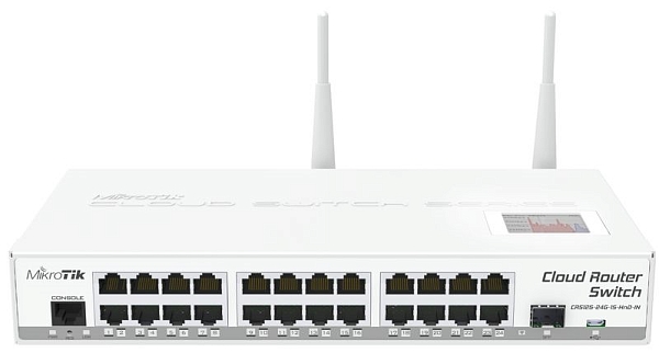 Wi-Fi ������� MikroTik CRS125-24G-1S-2HnD-IN