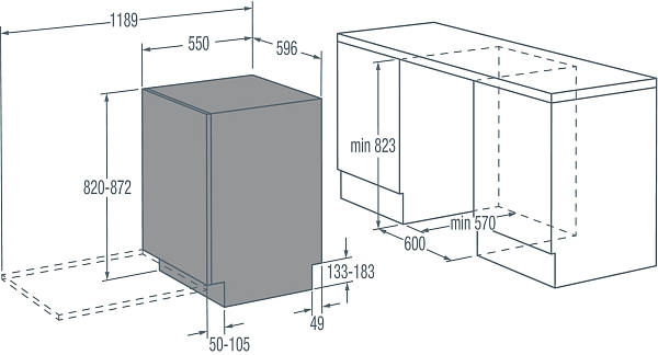 ������������ ������������� ������ Gorenje GDV 674X