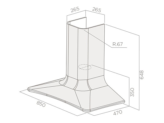 ������� Elica Sweet A/85