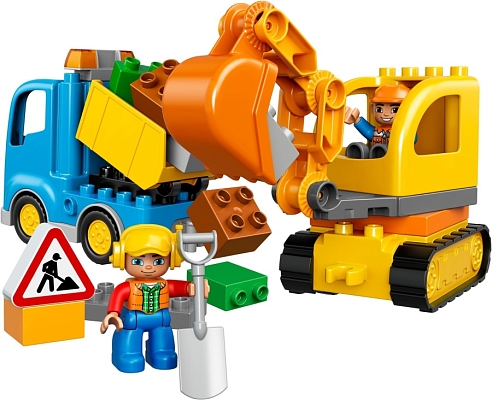 ����������� Lego Truck and Tracked Excavator 10812