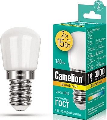 Camelion LED2-T26 2W 3000K E14