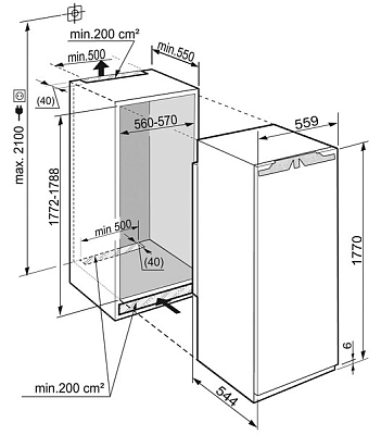 ������������ ����������� Liebherr IKB 3554