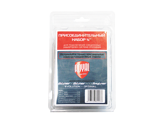 ����� ����������������� Royal Thermo 3/4'' white