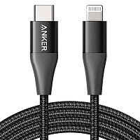 Anker PowerLine+II USB-C LTG 6ft Black
