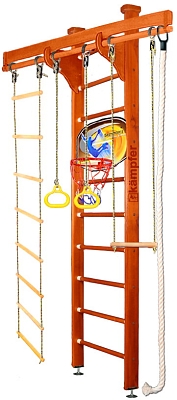 Kampfer Wooden Ladder Ceiling Basketball Shield 3m