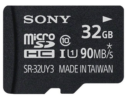 ����� ������ Sony microSDHC 90 Mb/s UHS-I U1 [microSDHC 90 Mb/s UHS-I U1 32Gb]