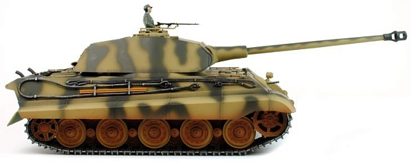 ���� �� ��������������� Taigen King Tiger w/ Porsche Turret 1:16