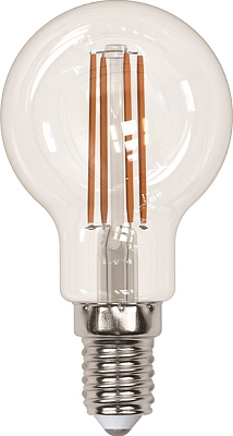 Uniel LED-G45-13W/3000K/E14/CL PLS02WH