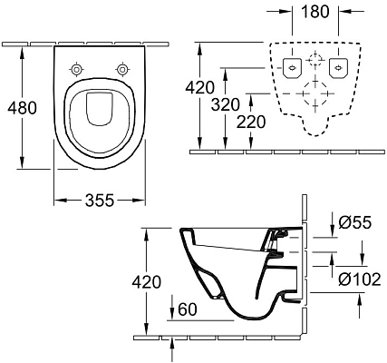 ������ Villeroy & Boch Subway 2.0 560610