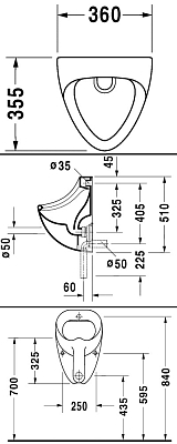 ������� Duravit Bill 085135