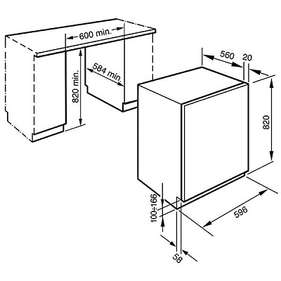 ������������ ���������� ������ Smeg LSTA127