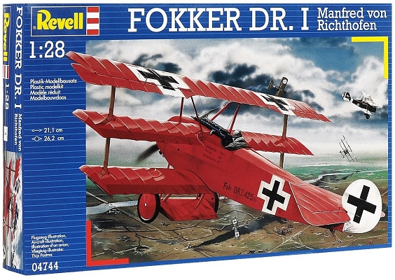 ������� ������ Revell Fokker Dr.I Manfred von Richthofen (1:28)