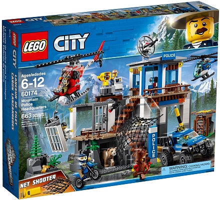 ����������� Lego Mountain Police Headquarters 60174