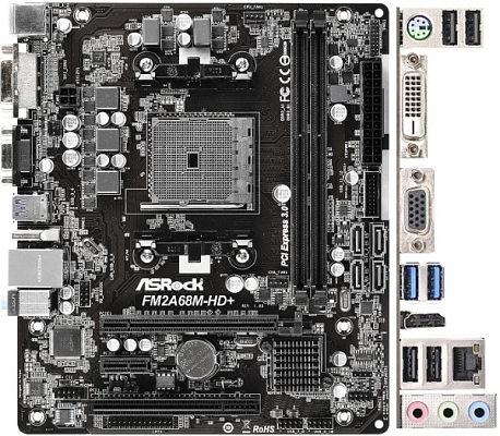 ����������� ����� ASRock FM2A68M-HD+