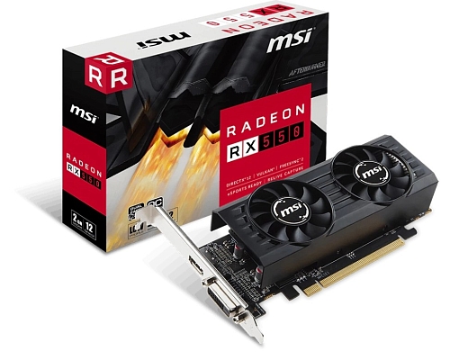 ���������� MSI RX 550 2GT LP OC