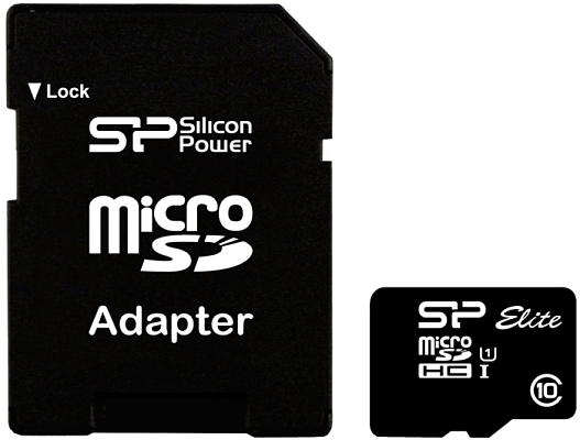 ����� ������ Silicon Power Elite microSDHC UHS-1 Class 10 [Elite microSDHC UHS-1 Class 10 16Gb]