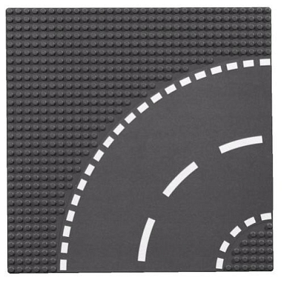 ����������� Lego T-Junction and Curved Road Plates 7281