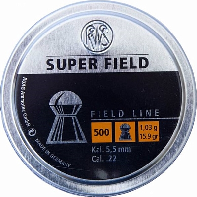 RWS Superfield 5.5 mm 1.03 g 500 pcs