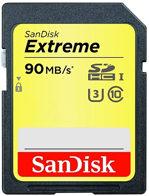 ����� ������ SanDisk Extreme SDHC Class 10 UHS-I U3 [Extreme SDHC Class 10 UHS-I U3 32Gb]