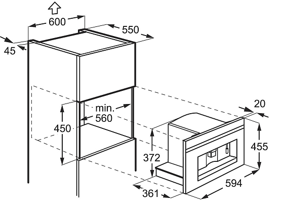 ������������ ��������� Electrolux EBC954513X