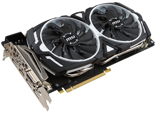 ���������� MSI GTX 1070 Ti ARMOR 8G