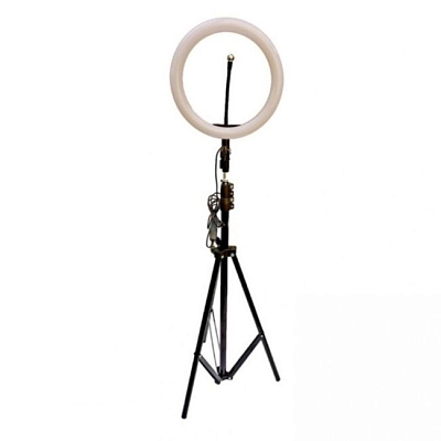 LiG ��������� ����� Ring Fill Light ZD666, 26 ��, White/Black