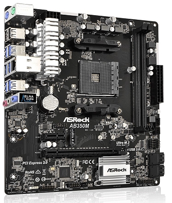 ����������� ����� ASRock AB350M