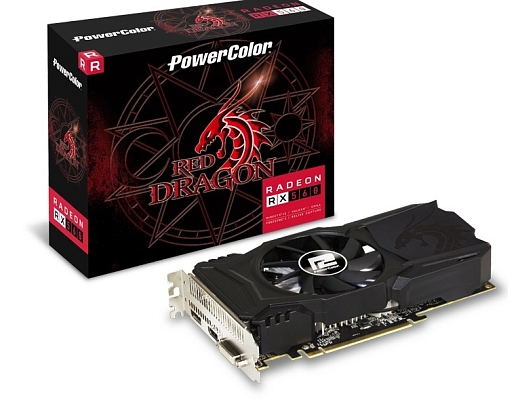 ���������� PowerColor Radeon RX 560 AXRX 560 4GBD5-DHA