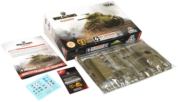 ������� ������ Hobby World M4 Sherman (1:56)