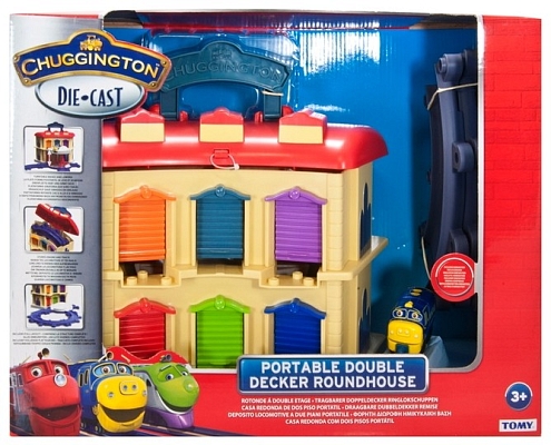 �������� / �������� ������ Chuggington Portable Double Decker Roundhouse