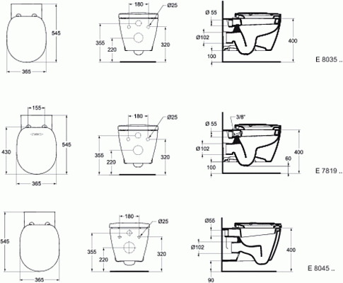 ������ Ideal Standard Connect E8035