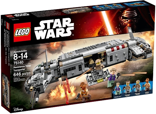 ����������� Lego Resistance Troop Transporter 75140
