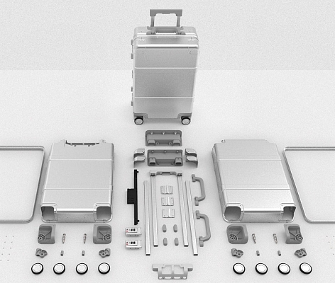 Xiaomi 90 Points Metal Suitcase 20