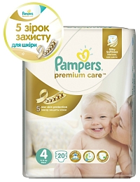 ���������� Pampers Premium Care 4 [Premium Care 4 / 20 pcs]