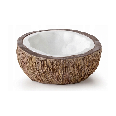 ������ ����� Exo Terra Coconut Water dish 12�14�6 �� Coconut Water dish